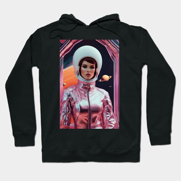 Soviet female astronaut Hoodie by Spaceboyishere